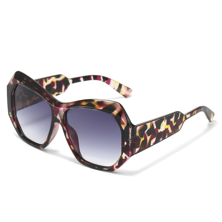 Statement Hexagonal Frame Sunglasses Bowlift