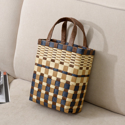 Handwoven shopping basket Bowlift