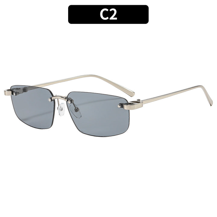 Minimalist Rectangular Sunglasses