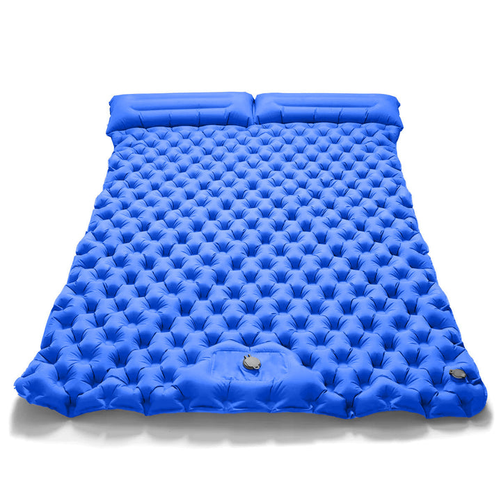Inflatable Comfort Mattress with Ergonomic Headrest Bowlift