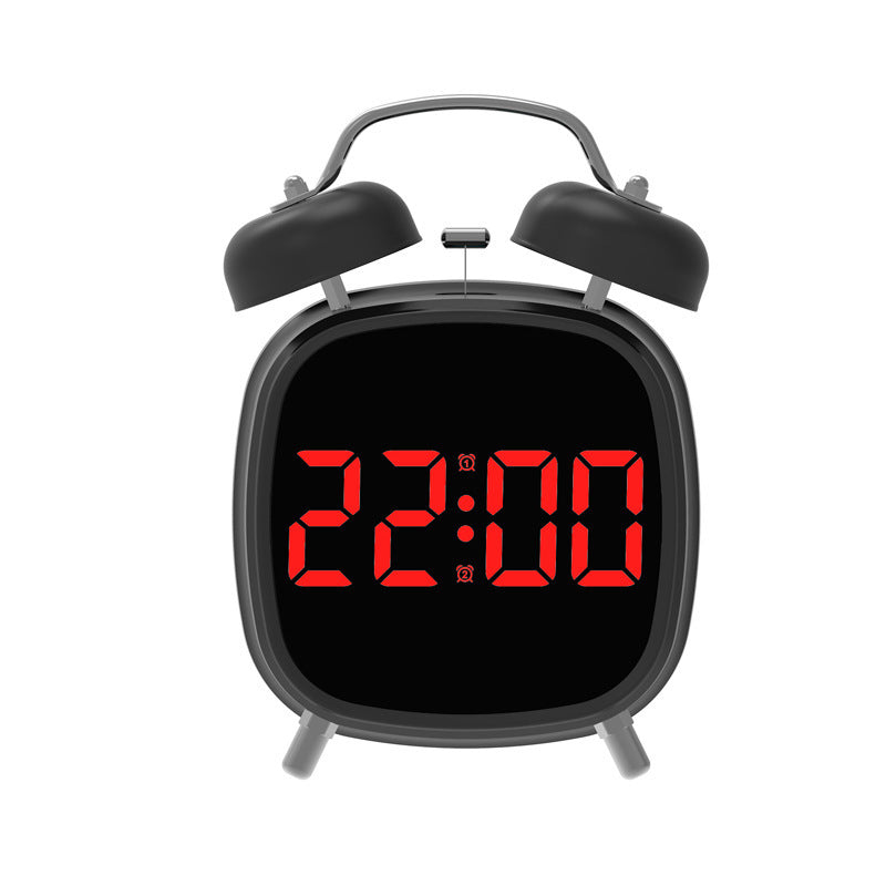 Digital Alarm Clock with Dual Alarm Function Bowlift