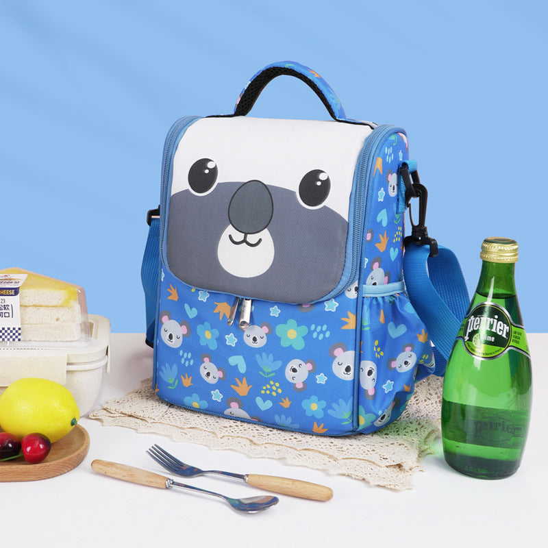 Cute Cartoon-Themed Lunch Carrier Bowlift