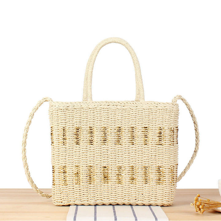 Hand-knotted basket bag Bowlift
