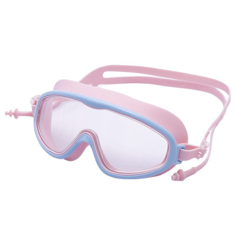 High-performance swimming mask with extensive field of vision Bowlift