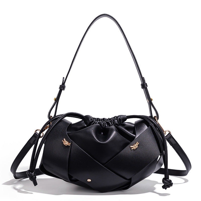 Trendy Metal Satchel Bowlift