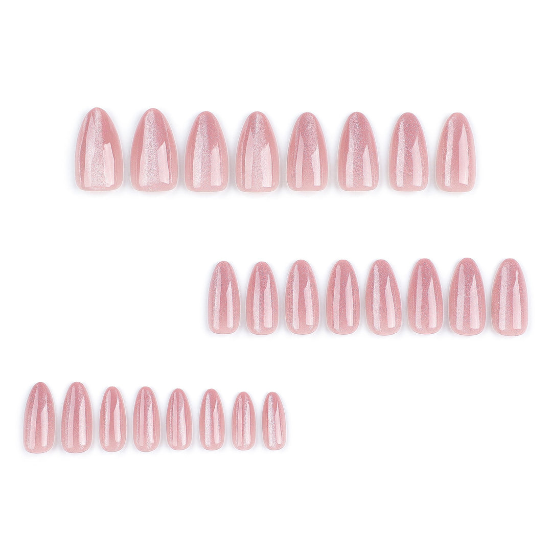 Artifical Nails with Elegant Shine Bowlift