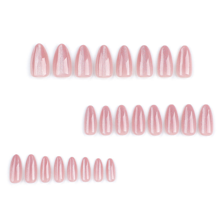 Artifical Nails with Elegant Shine Bowlift