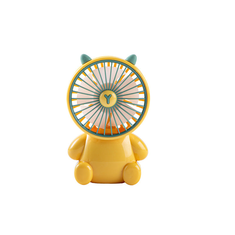 Cute Animal-Themed Mini Desk Fan Bowlift