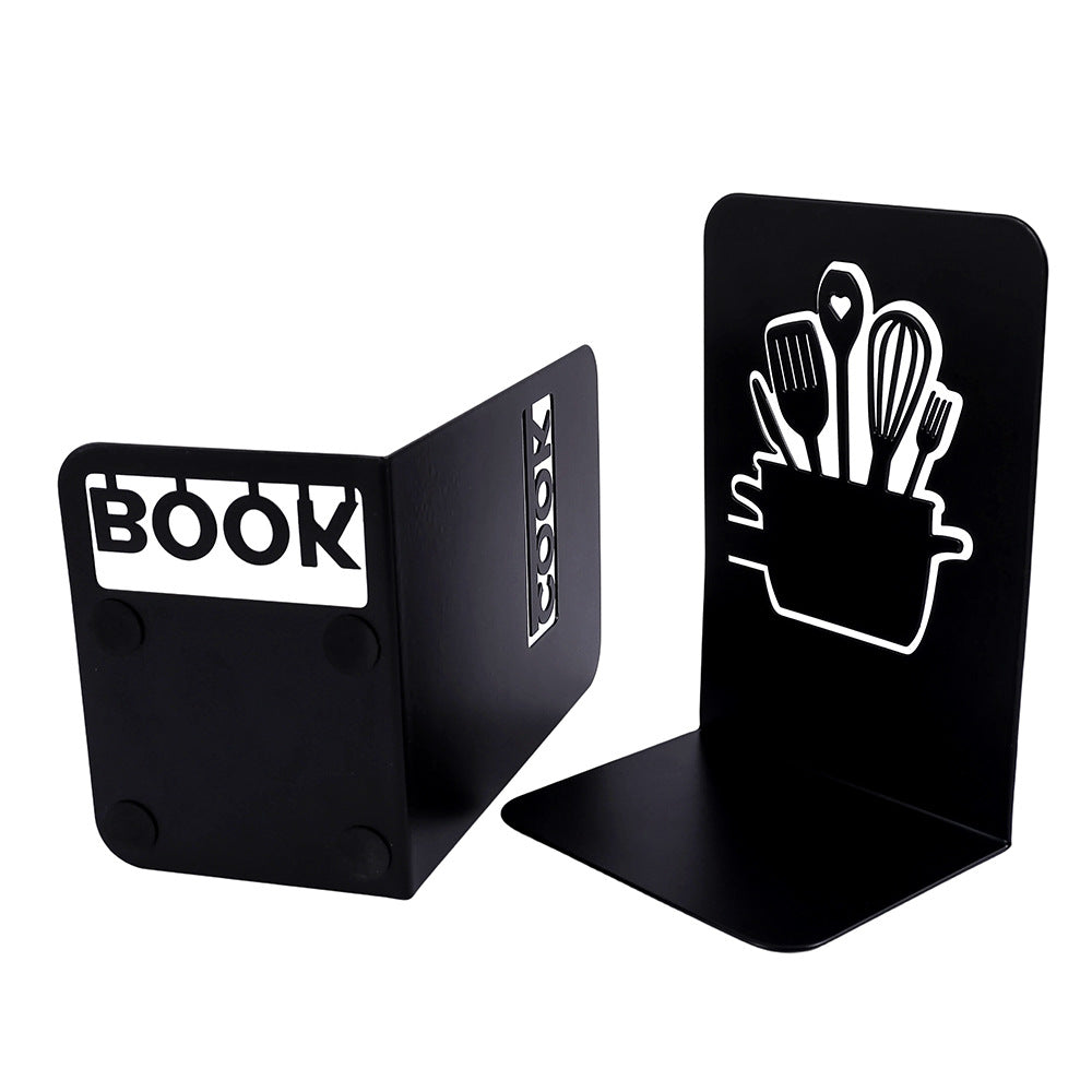 Artistic Metal Bookends  1789402241
