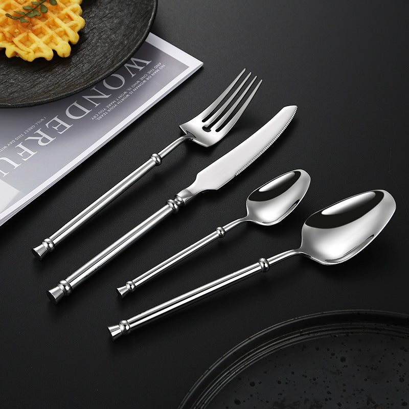 Elegant soup fork with ergonomic handle Bowlift