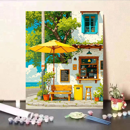 Artistic Canvas Painting Bowlift