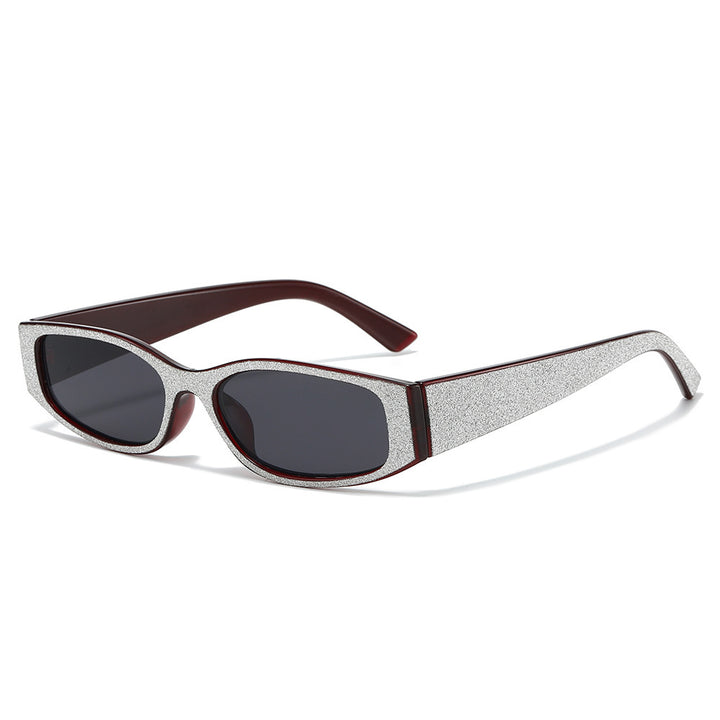 Glamorous Retro-Inspired Rectangle Sunglasses Bowlift