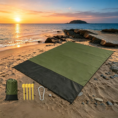 WoPortable Beach Blanket Bowlift