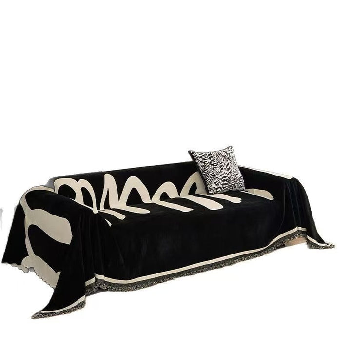 Artistic Abstract Pattern Sofa Throw Blanket