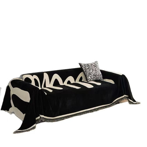 Artistic Abstract Pattern Sofa Throw Blanket