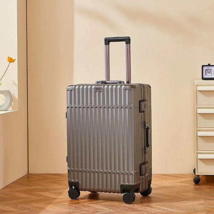 Durable Hard-Shell Rolling Suitcase Bowlift