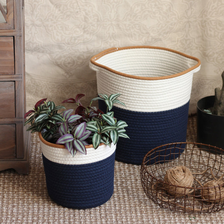Handcrafted storage basket in modern design Bowlift