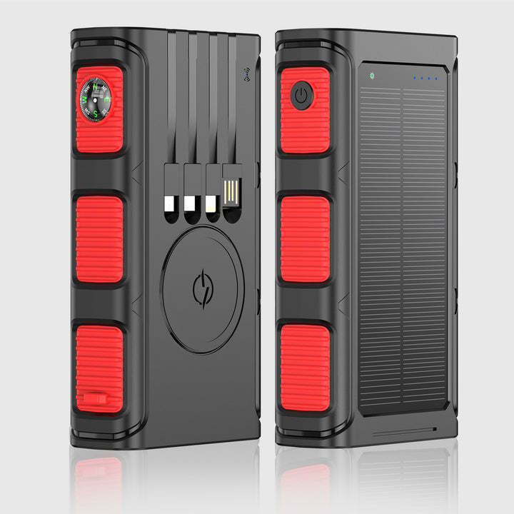 Power bank with solar charging Bowlift