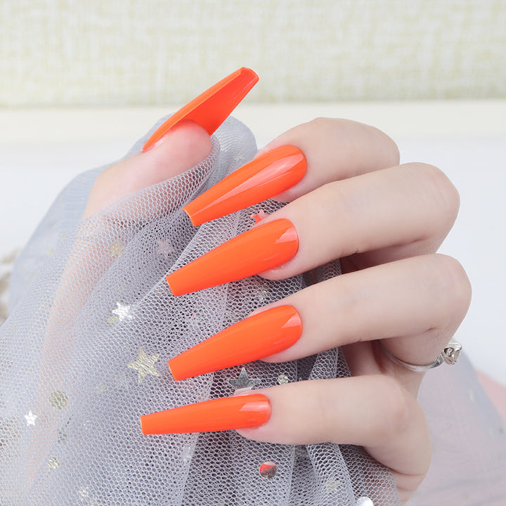 Vibrant Stiletto Press-On Nails Bowlift