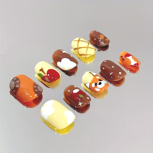Whimsical Animal-Themed Nail Art Bowlift