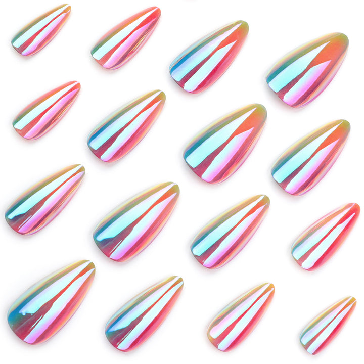 Color-changing Stiletto nails Bowlift