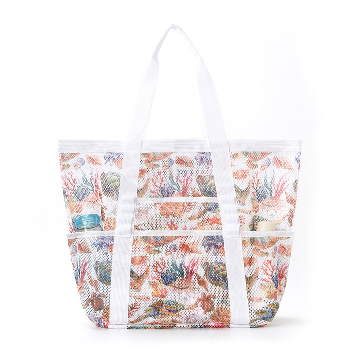 Large Beach Bag Made of Breathable Mesh Material Bowlift