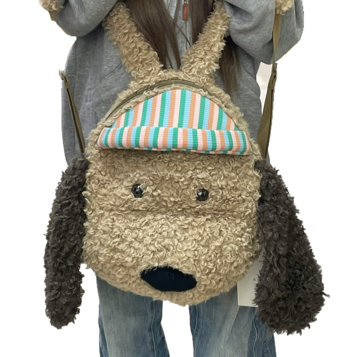 Backpack in playful animal design with ergonomic shoulder straps Bowlift