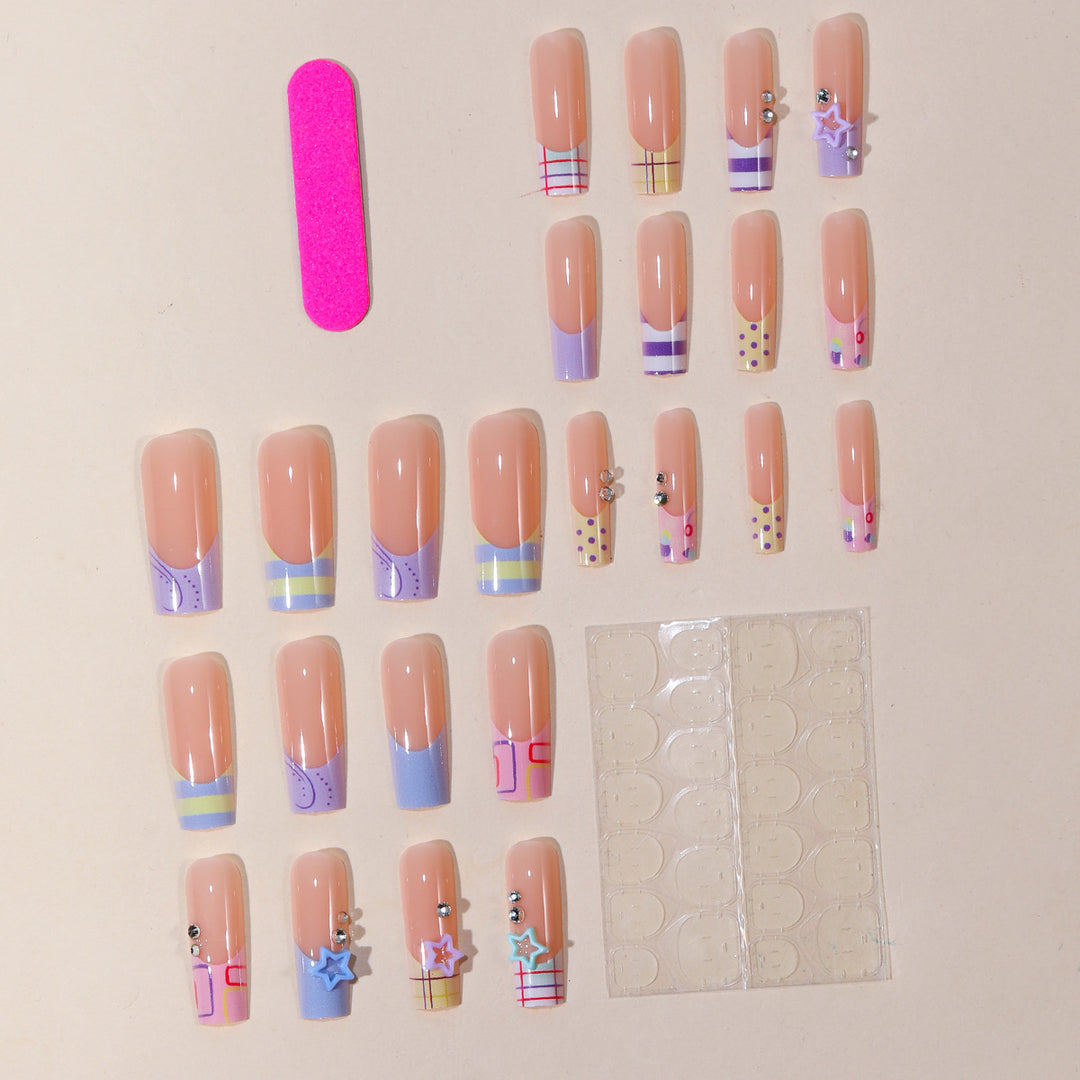Decorative Acrylic Nail Art Set Bowlift