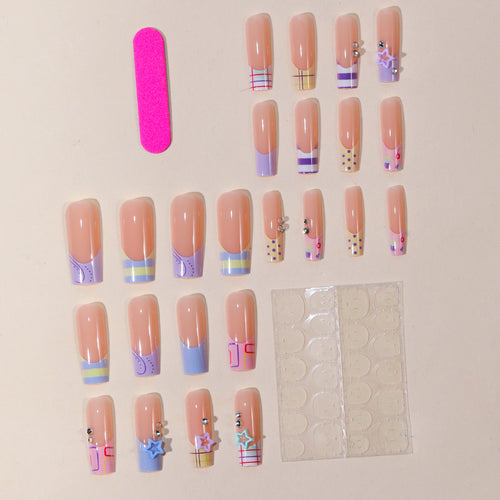 Decorative Acrylic Nail Art Set Bowlift