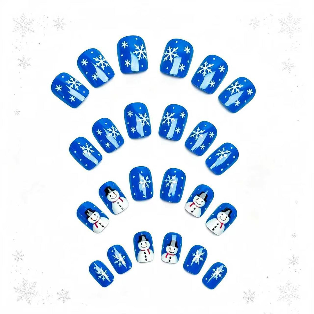 Festive Winter-Themed Nail Art Bowlift 1788155497