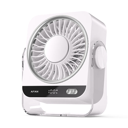 Ladies table fan with digital control and variable fan speed Bowlift