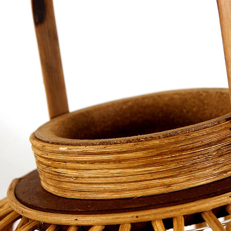 Elegant Handmade Lantern Made of Natural Materials Bowlift
