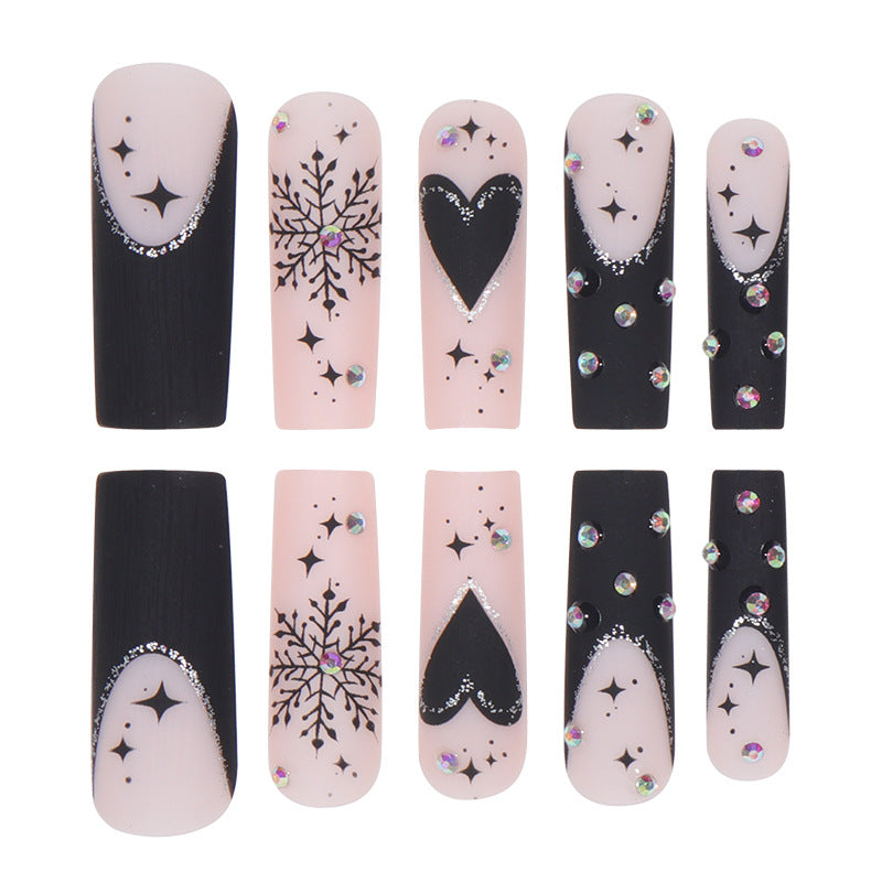 Glittery Stiletto Nail Art Set Bowlift