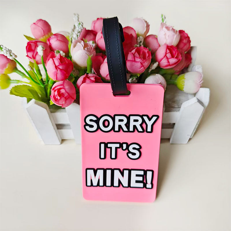 Unisex Fun Statement Luggage Tag Bowlift