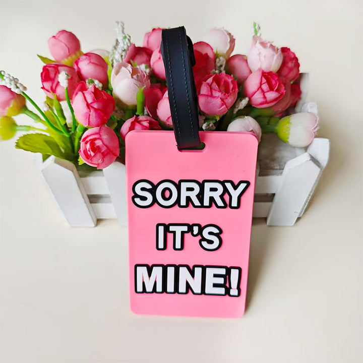 Unisex Fun Statement Luggage Tag Bowlift