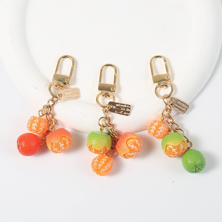 Playful keychain with fruity design Bowlift