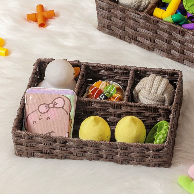 Women's Storage Basket with Compartments Bowlift
