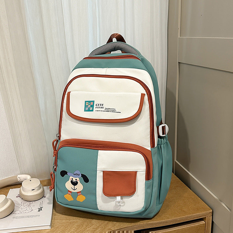 Stylish Multi-Pocket School Backpack