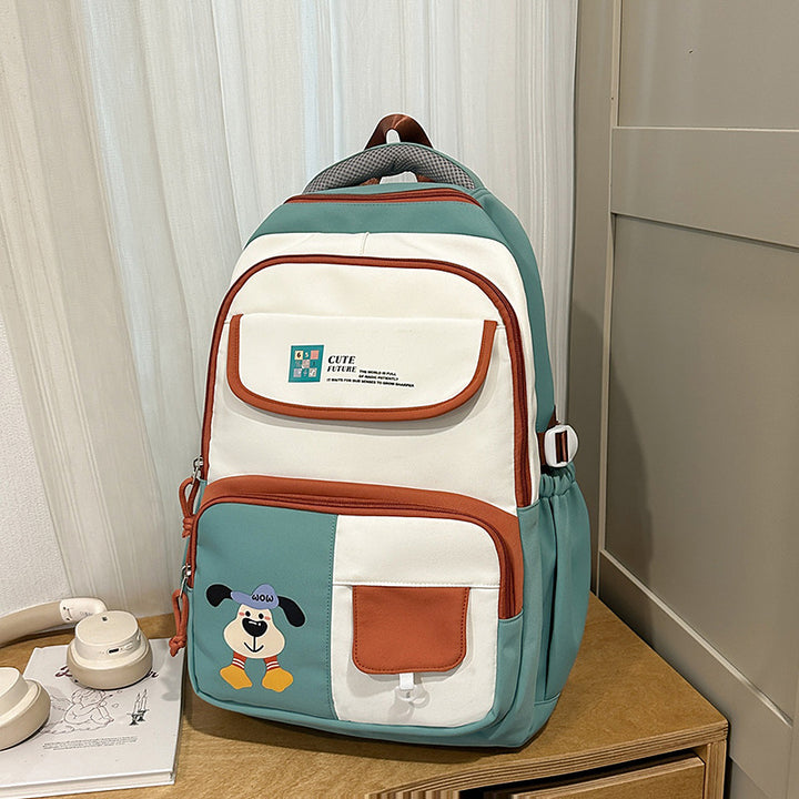 Stylish Multi-Pocket School Backpack