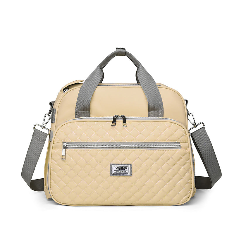 Quilted Travel Duffel Bag Bowlift