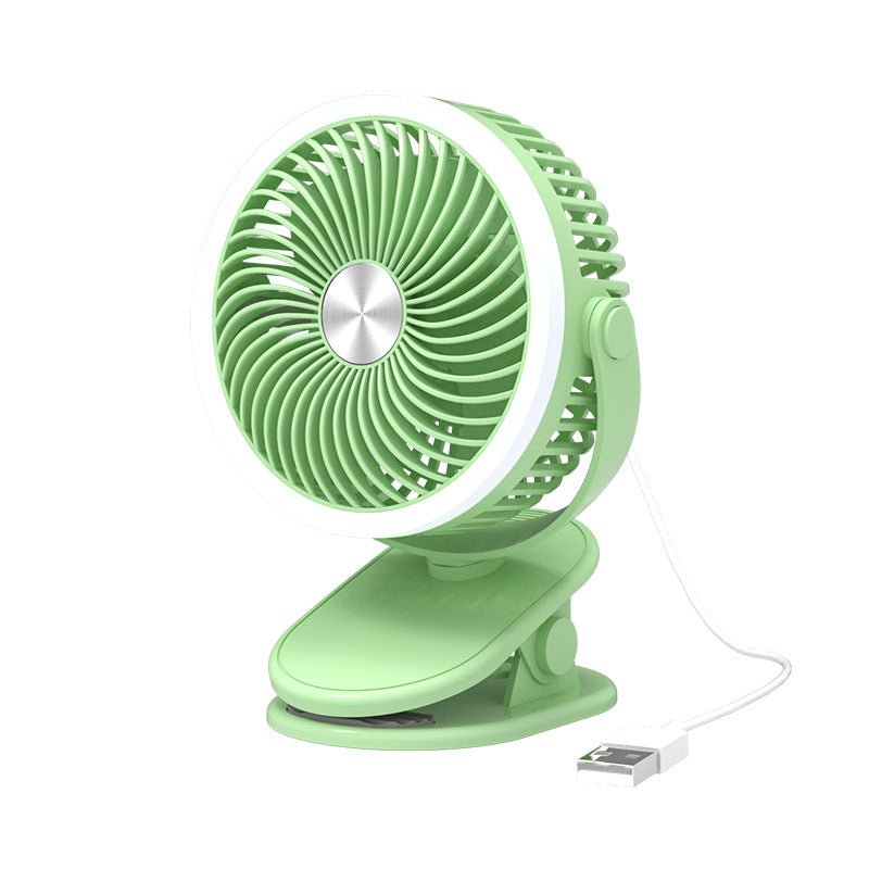Women's foldable table fan with stepless speed control Bowlift