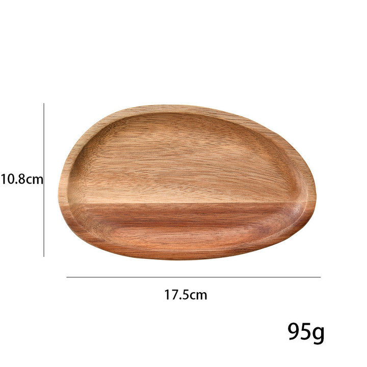 Elegant wooden serving platter with ergonomic design Bowlift