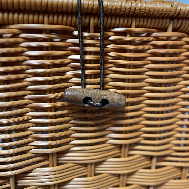 Handcrafted Wicker Storage Basket Bowlift
