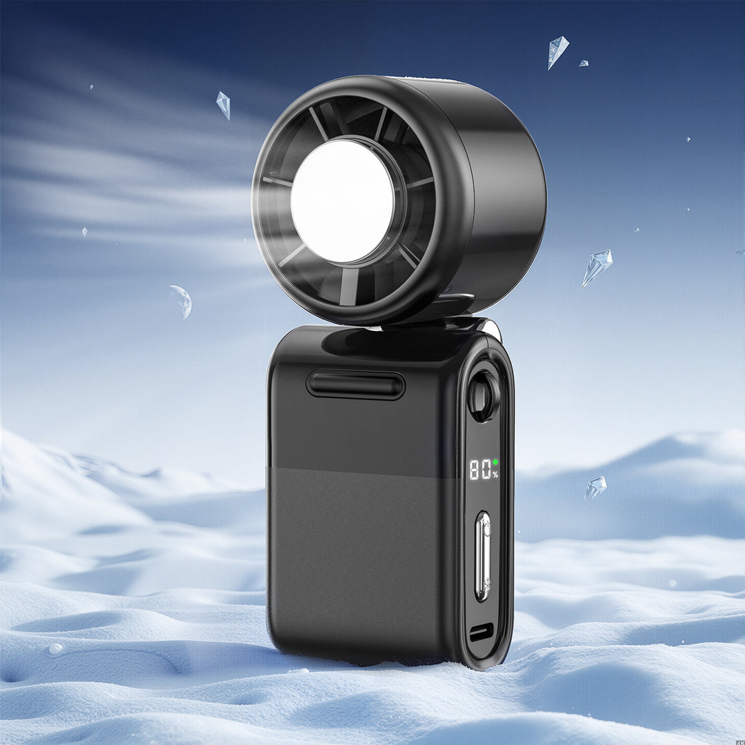 Unisex portable battery fan Bowlift