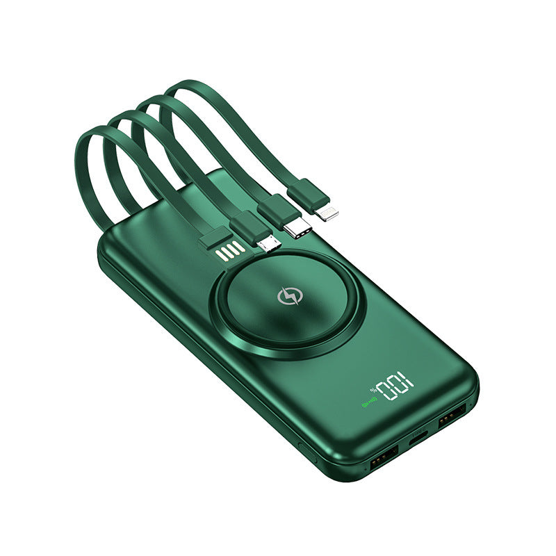 Powerbank with integrated charger Bowlift
