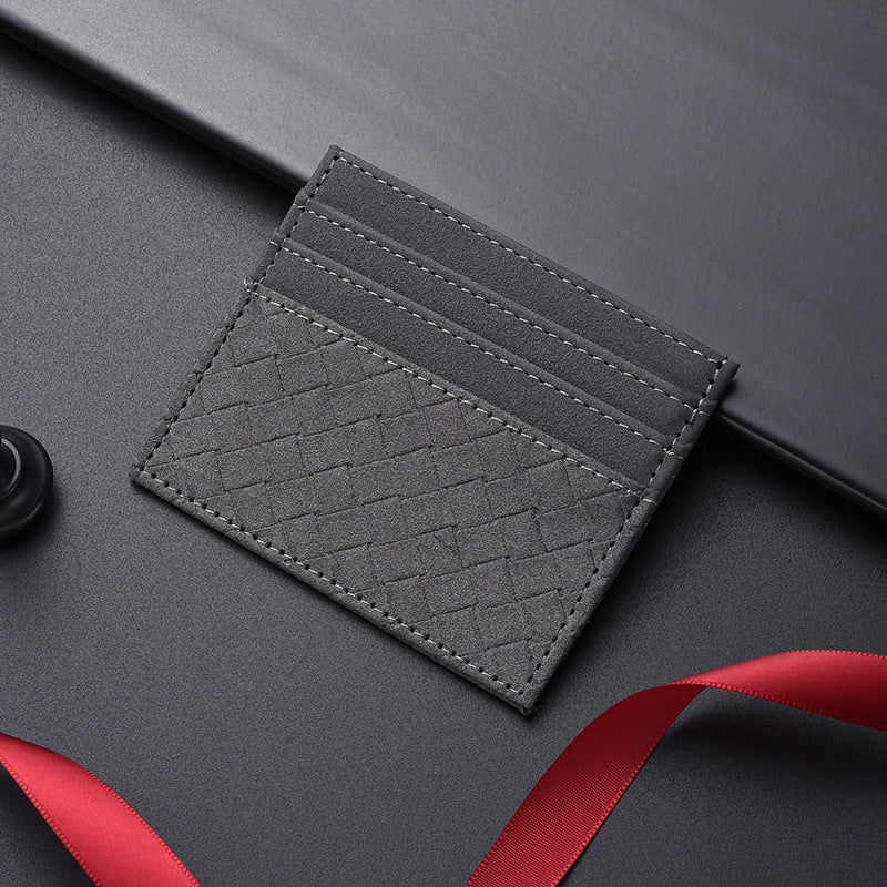 Textured RFID-Blocking Card Holder Bowlift