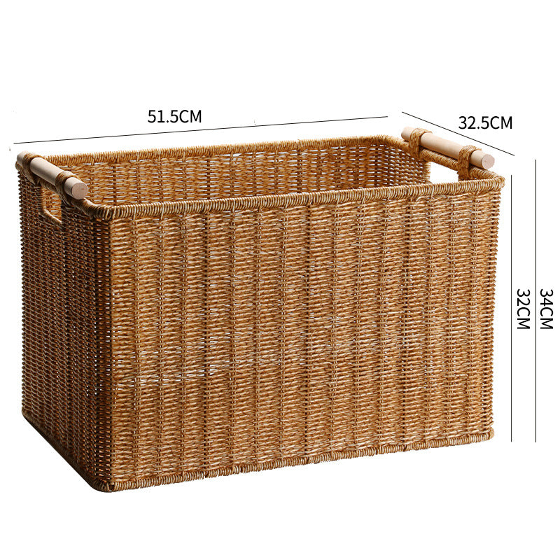 Natural Fiber Storage Basket Bowlift