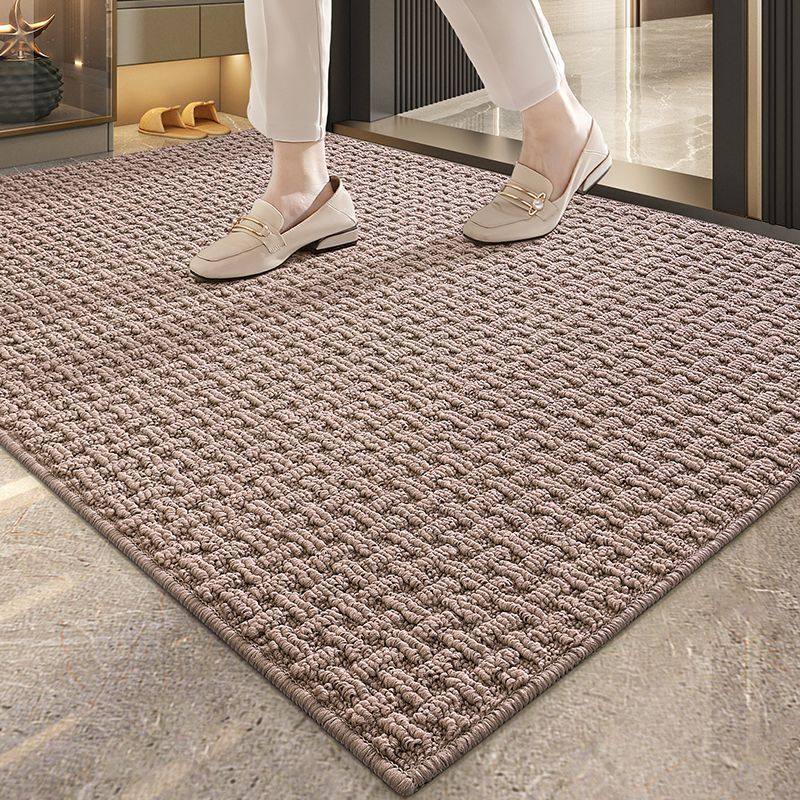 Textured Geometric Area Rug Bowlift