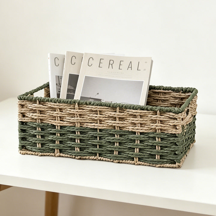 Handcrafted storage basket in natural design Bowlift