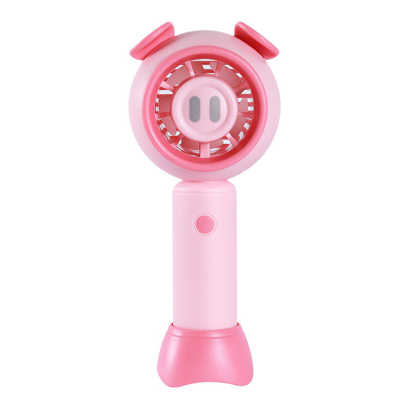 Ladies Portable Hand Fan with Ergonomic Handle and Quiet Operation Function Bowlift